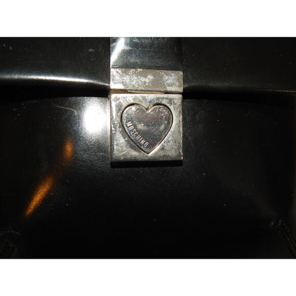 Moschino Patent Leather Waist Handbag 28 - Picture 2 of 7